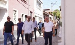 Ayvalık’ta Tarihi Sokaklar Yenileniyor: Başkan Mesut Ergin'den Yerinde İnceleme