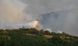 Orhaneli’nde Başlayan Yangın Dursunbey Ormanlarına Sıçradı