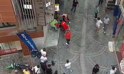 Milli Kuvvetler Caddesi’nde Kan Donduran Anlar! Mağaza Çalışanına Silahlı Saldırı