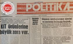 18 Temmuz 1989 Salı: KİT ürünlerine büyük zam var