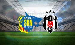 St. Pölten - Beşiktaş Maçının İlk Yarısında Gol Sesi Çıkmadı!