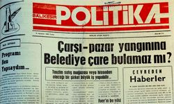 18 Ağustos 1989 Cuma: Çarşı Pazar yangınına belediye çare bulamaz mı?