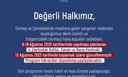 Gömeç Belediyesi’nden Festival Programında Değişiklik