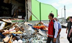 Ahmet Akın’dan Teksüt Fabrikası’na Taziye Ziyareti