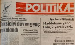 8 Ağustos 1989 Salı: Haddehane yandı 1 ölü 2 yaralı