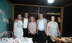 Edremit'te Kadın Emeği Çarşısı... El emeği ürünler satışa sunuluyor