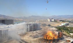 Kahramanmaraş'ta Yangın Paniği! Onikişubat'ta Lojmanda Yangın Çıktı!