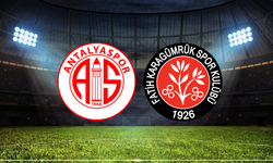 Antalyaspor - Fatih Karagümrük Maçı Ne Zaman? Saat Kaçta? Hangi Kanalda?
