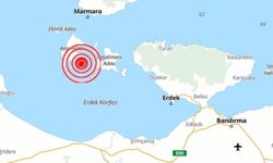 Balıkesir Avşa Adası Açıklarında Deprem! Marmara Denizi Yine Sallandı