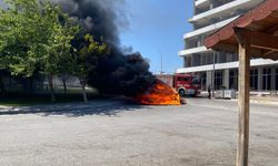 Balıkesir’de Korkutan Araç Yangını: Plevne Mahallesi’nde Alevler Kısa Sürede Söndürüldü