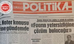 26 Ağustos 1989 Cumartesi: Fuarın yetersizliğine çare bulacağız