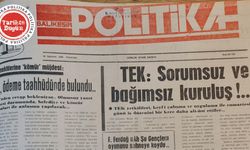 28 Ağustos 1989 Pazartesi: Tek sorumsuz ve bağımsız kuruluş
