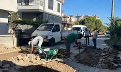 Bigadiç’te Yol Çalışmaları Hız Kesmeden Devam Ediyor