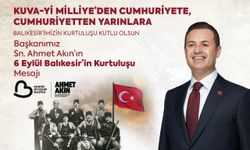 Başkan Akın, Balıkesir’in Kurtuluşunun 103’üncü Yıldönümünü Kutladı