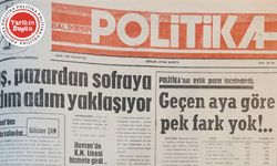 2 Ekim 1989 Pazartesi: Kış Pazardan sofraya adım adım yaklaşıyor
