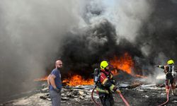 Balıkesir'de Korkutan Yangın! Bandırma'da Bir Depo Alevlere Teslim Oldu!