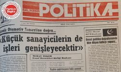 4 Eylül 1989 Pazartesi: Küçük sanayicilerin de işleri genişleyecektir