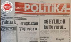 6 Eylül 1989 Salı: TÜBİTAK araştırma yapıyor