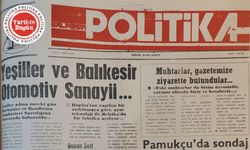 8 Eylül 1989 Cuma: Yeşiller Partisi ve Balıkesir Otomotiv Sanayi