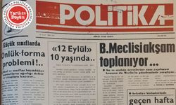 12 Eylül 1989 Salı: Önlük forma problemi