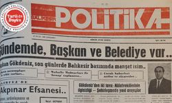 27 Eylül 1989 Çarşamba: Gündemde başkan ve Belediye var