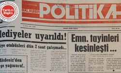 13 Ekim 1989 Cuma: Belediyeler uyarıldı
