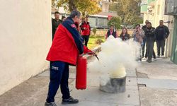 Bigadiç’te Orman Personeline Gerçek Yangın Tatbikatı