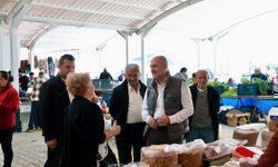 Marmara Pazarı Yeni Yerinde Hizmete Başladı! Başkan Aydın Dinçer Esnafla Buluştu
