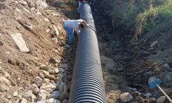 Edremit Belediyesi’nden Güre Mahallesi’nde Yağmursuyu Drenaj Hattı Çalışması