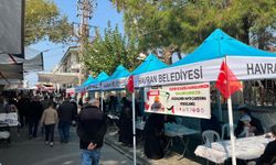 Havran’da Gazze’ye Destek İçin Hayır Çarşısı Düzenlendi