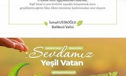 Balıkesir’de Ertelenen Milli Ağaçlandırma Günü Fidan Dikimi, 18 Kasım’da 14 İlçede Yapılacak