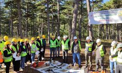 Dursunbey MYO Öğrencileri Orman Emvali Üretim Tatbikatında