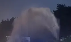 Bodrum’da Şiddetli Patlama! İçme Suyu Hattı Patladı! Tonlarca Su Boşa Aktı!