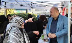 Başkan İbrahim Palaz, Filistin’e Destek Kermesine Katıldı