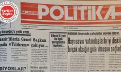 15 Kasım 1989 Çarşamba: Hayırsever vatandaşla iyi ilişkiler birçok eksiğin giderilmesini sağladı