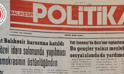 29 Kasım 1989 Çarşamba: 7 yeni avukat Balıkesir Barosuna katıldı
