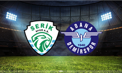 Serik Spor - Adana Demirspor Maçının İlk 11'leri Belli Oldu!