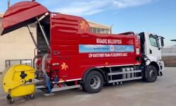 Bakanlıktan Bigadiç'e hediye! Konteyner yıkama aracı devrede