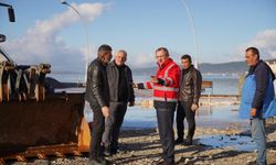 Ayvalık'ta olağanüstü günler! Belediye sahada