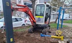 Bigadiç’te Şehit Mustafa Ergin Parkı’nda Çevre Düzenleme Çalışmaları Sürüyor