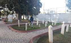 Erdek’te Park ve Bahçeler Haftalık Çalışmaları