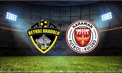 Beykoz Anadolu Spor - Karaman FK Maçının İlk 11’leri Belli Oldu!