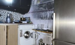 Ocakta unutulan yemek az daha evi kül ediyordu!