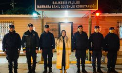 Marmara Adalar Kaymakamı Yeni Yıl Gecesi Ziyaretlerinde