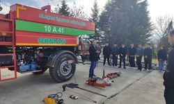 BAÜN Dursunbey MYO Ormancılık Öğrencileri Yangınlara Sahada Hazır