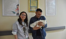 Gümüşhane'de 2026 Yılının İlk Bebeği Elif Ada Dünyaya Geldi!