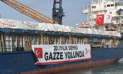 Türk Kızılayı’nın 20’nci “İyilik Gemisi” Gazze’ye Ulaştı