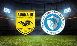 Adana 01 FK - Beyoğlu Yeni Çarşı Maçı Ne Zaman? Saat Kaçta? Hangi Kanalda?