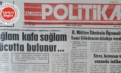 5 Ocak 1990 Cuma: Sağlam kafa sağlam vücutta bulunur