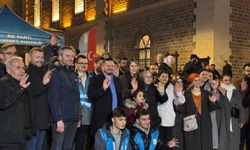 AK Parti'de Miraç Kandili Buluşmaları.. Paşa Camii'de sahlep ikramı